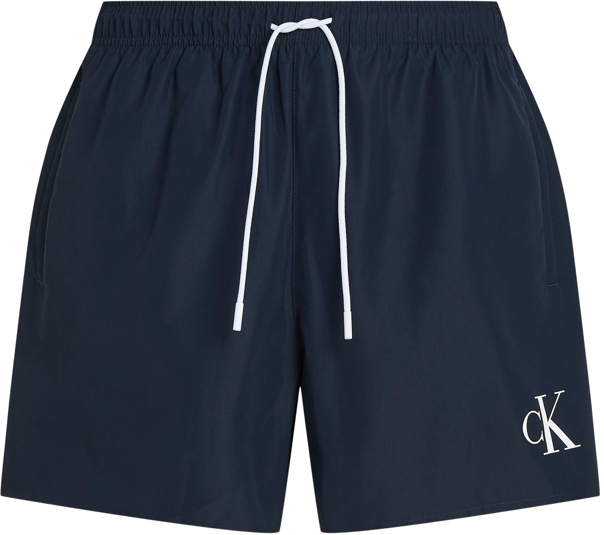 Calvin Klein Boxer Mare CK Piscina Uomo Swimwear con Logo Stampato Articolo KM0KM00800 Medium Drawstring