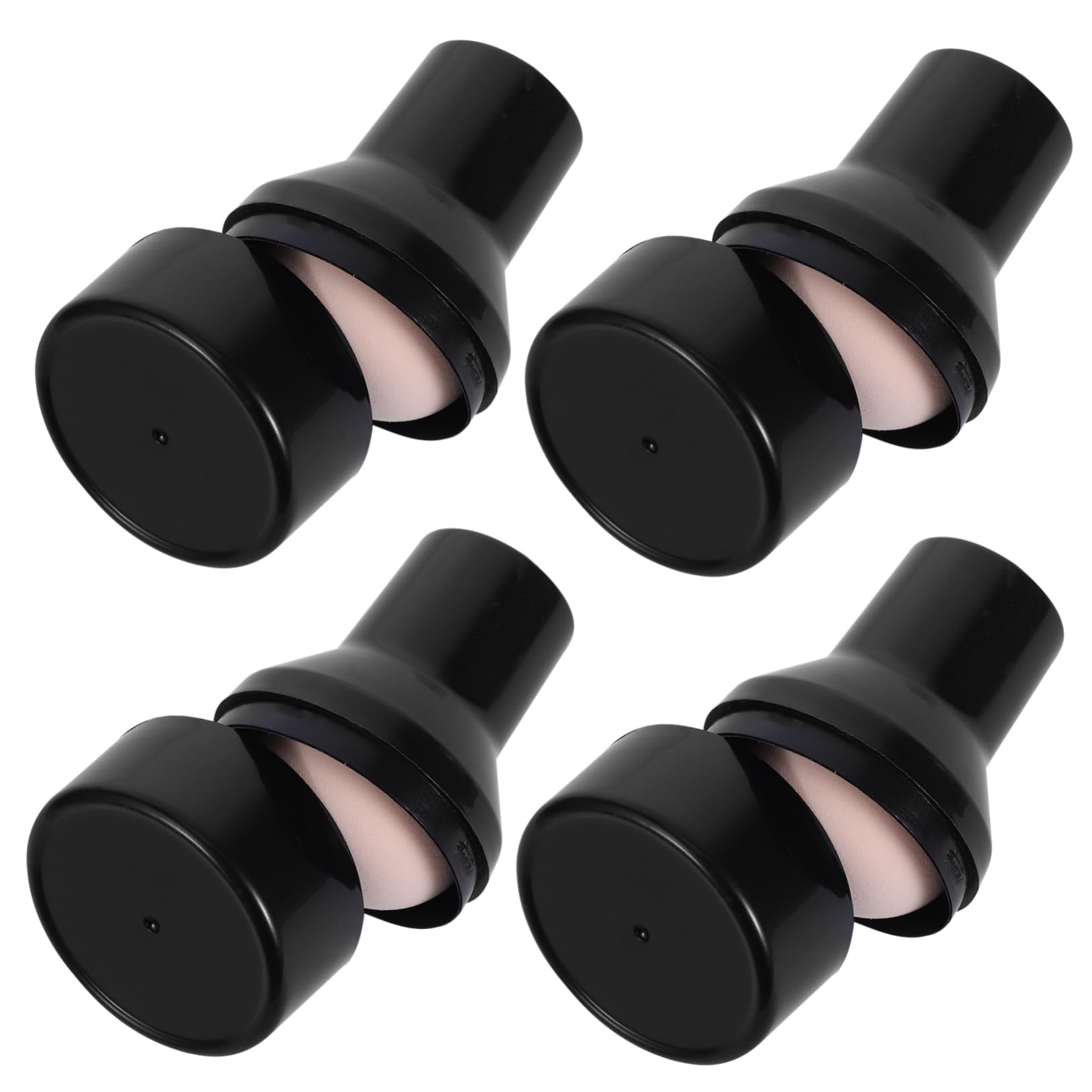 Didiseaon Mushroom Shape Makeup 4 Pack Foundation Applicator Sponges Makeup Powder Puff for Women Girls Ladies