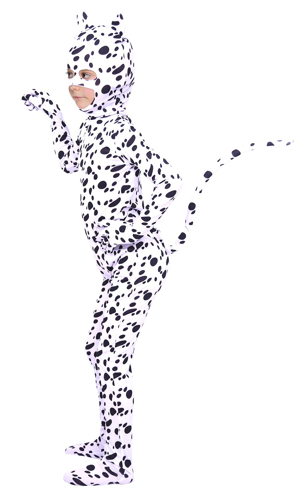 Gaoin Boys and Girls Spandex Pretty Leopard Costume Kids Animal Bodysuit