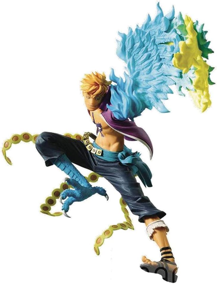 siyushop One Piece Action Figure: Marco The Phoenix Model PVC Figure - High 5.5 Inches (NON-ORIGINAL VERSION)