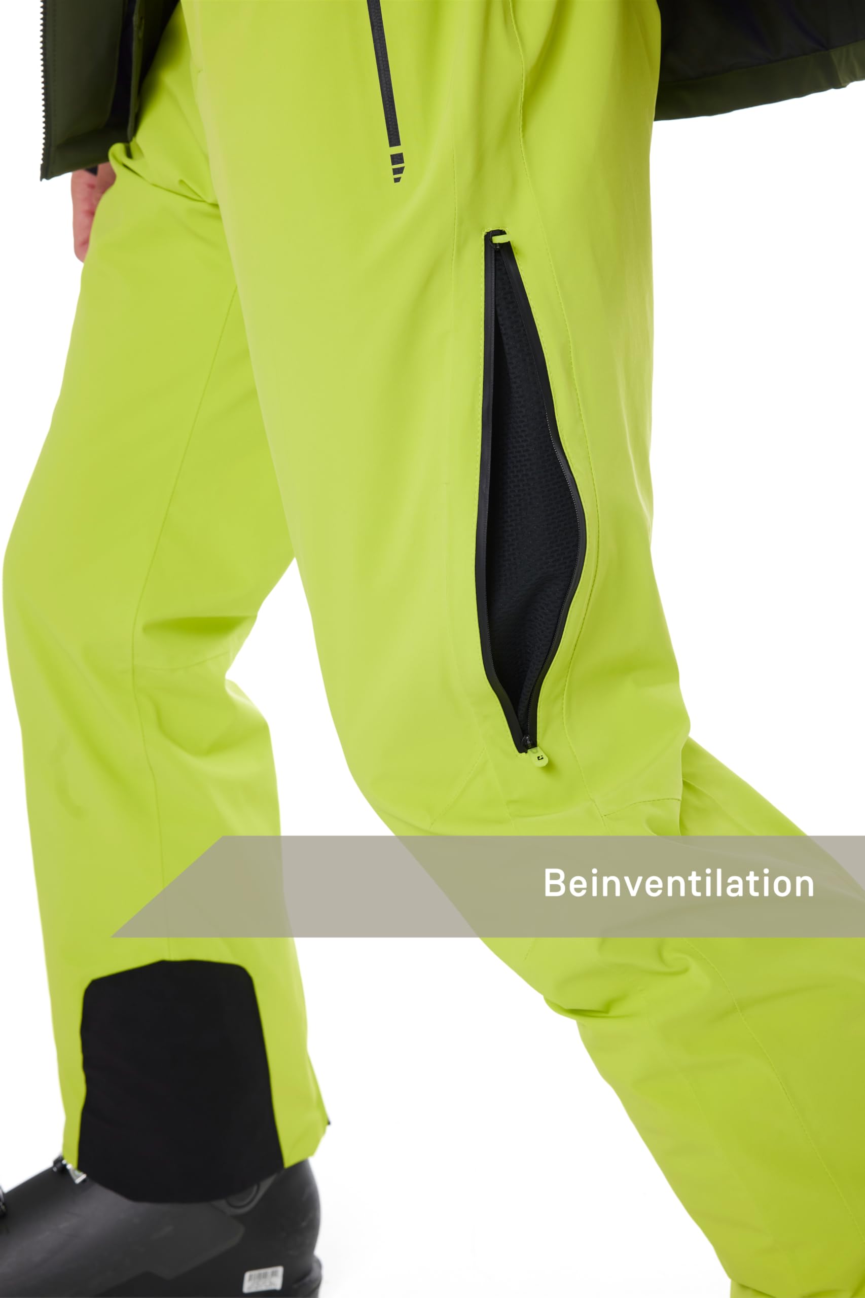 Killtec Herren Skihose Funktionshose mit abnehmbaren Trägern Kantenschutz Schneefang Beinventilation Ksw 82 Mn Ski Pnts
