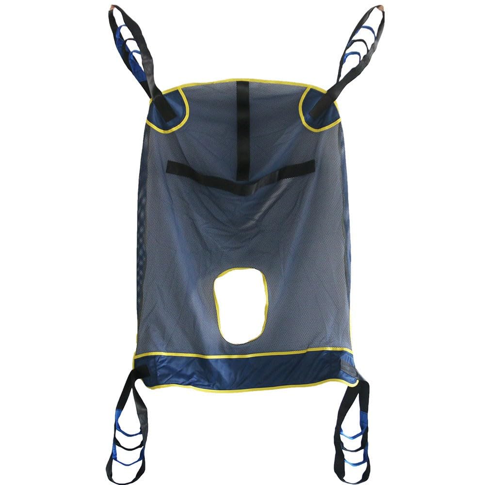 Arnés Elevación Paciente De Cuerpo Completo, Eslinga Elevación,para Posicionamiento Y Elevación De La Cama,Enfermería, Cuidador 507 Libras （No Incluye grua）