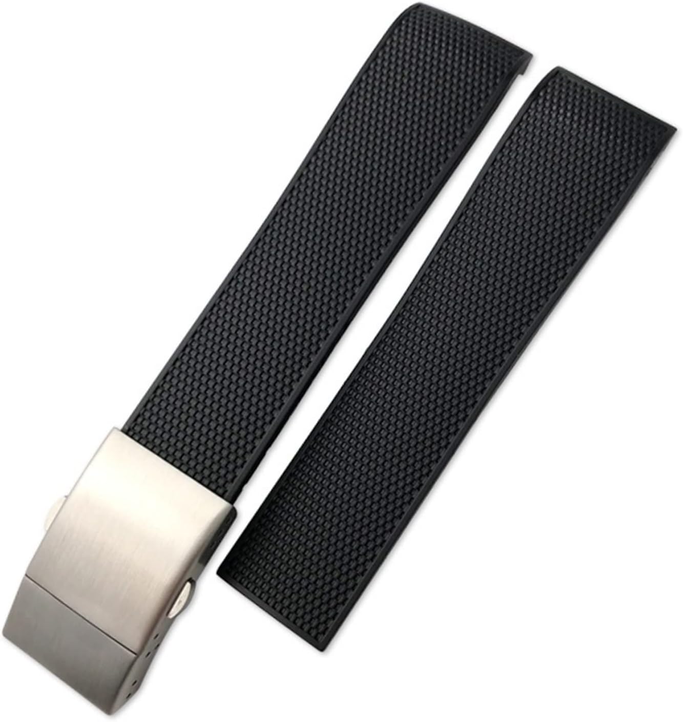 Rubber Watchband 19mm 21mm Silicone Strap for Longines Hydroconquest VHP Black Blue Watch Bracelets