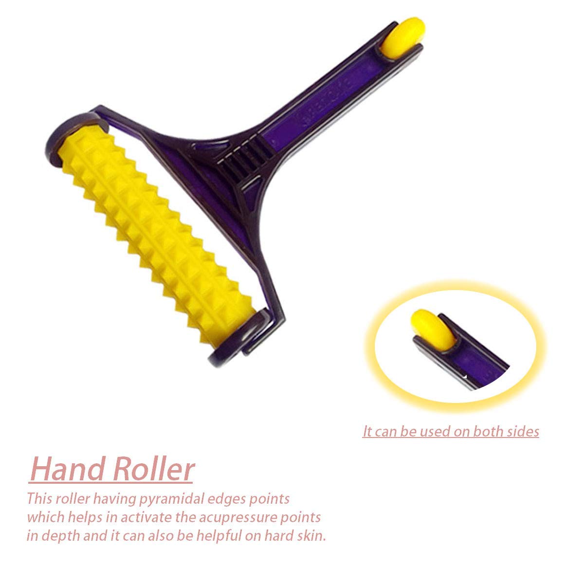 Acupro Health Care System_Acs acupressure kit combo mat foot roller yoko sole hand roller mannual massager multi colour 2