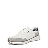 Dr. Scholl's Mens Jake Retro Sneaker White Grey Fabric 9 M