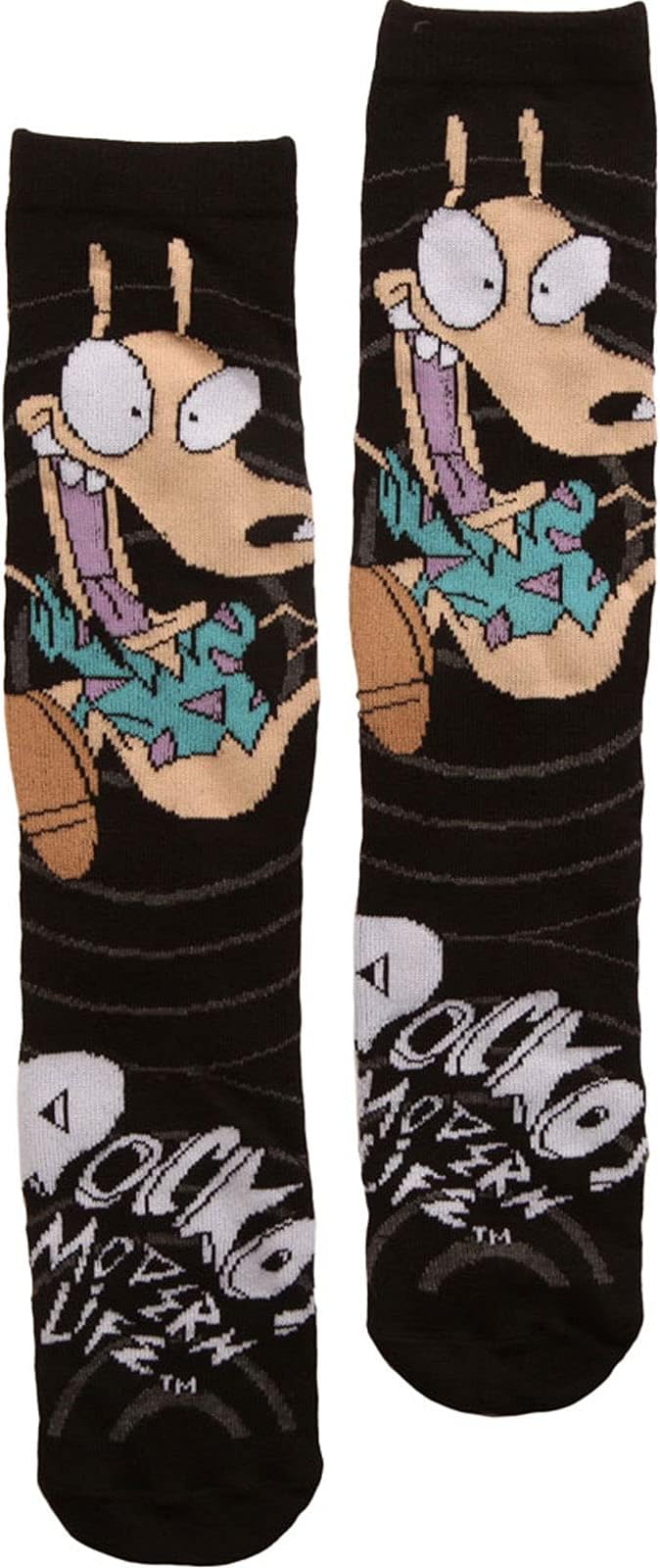 Rocko's Modern Life Rocko Leap Adult Crew Socks