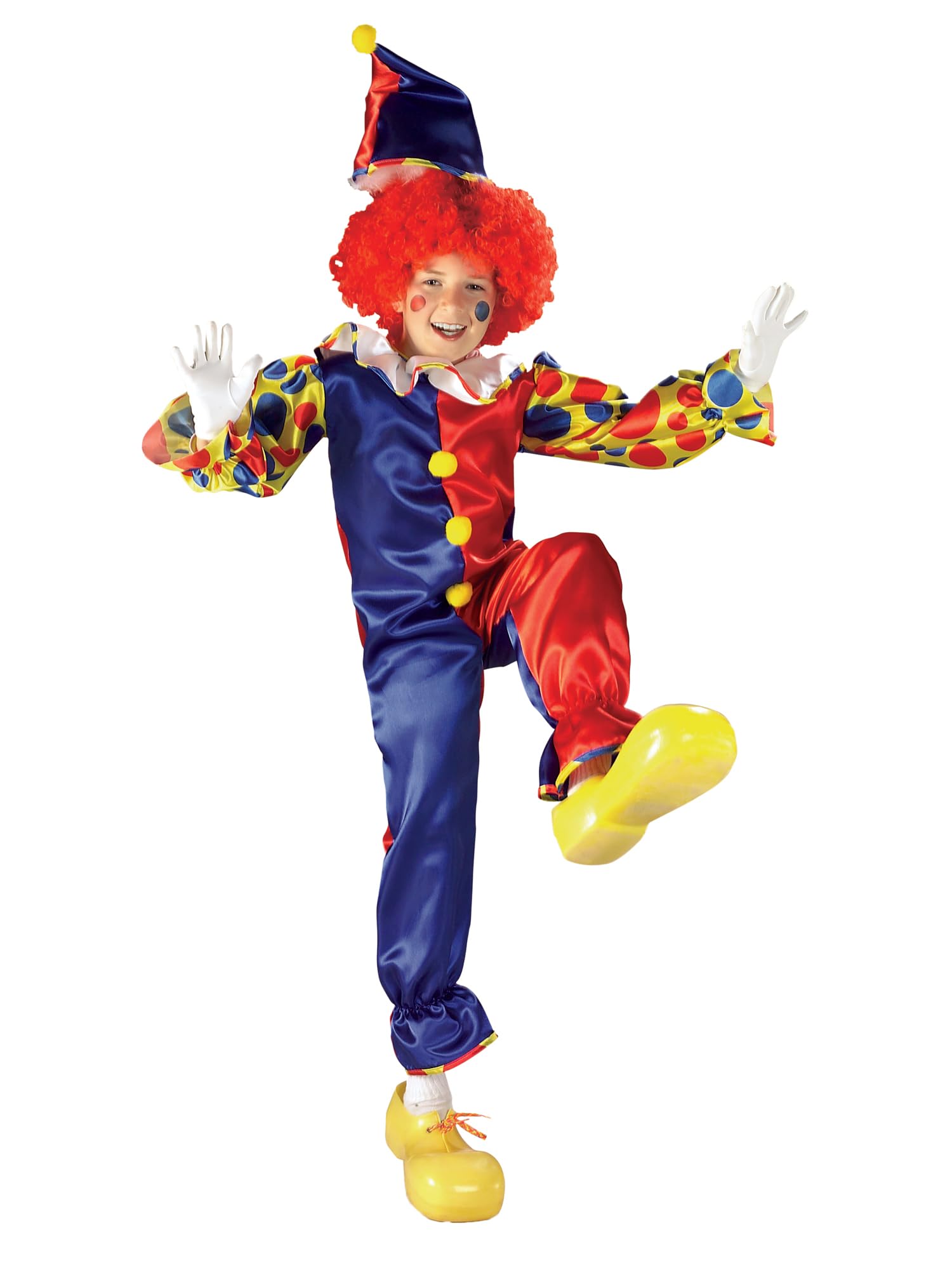 Rubie's Official Bubbles The Clown Costume, Kids Circus Costume