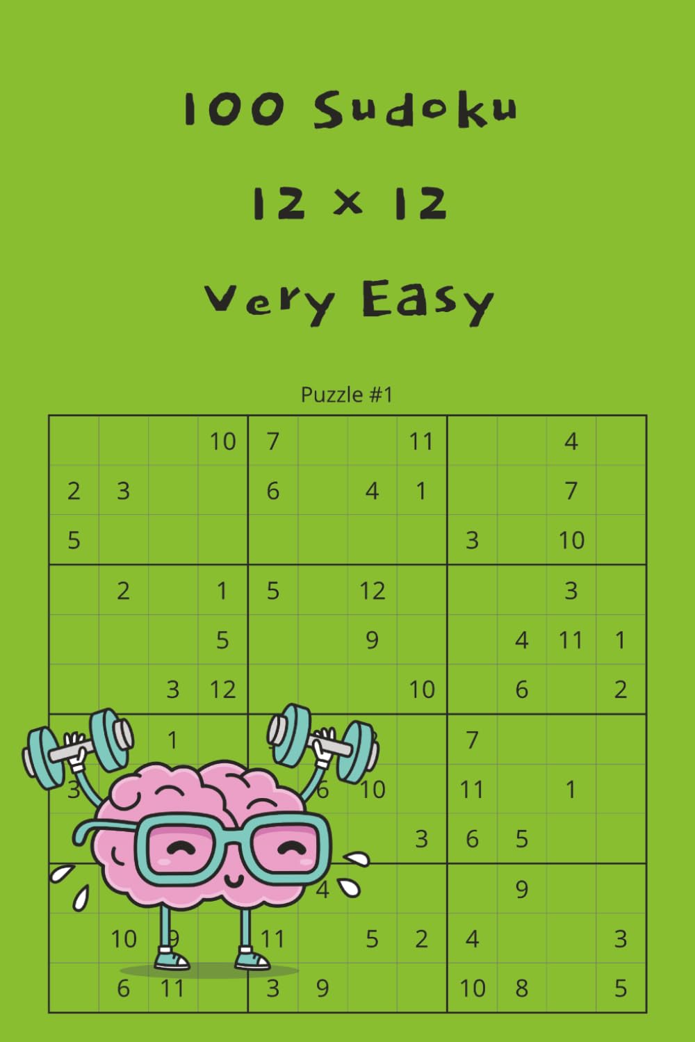 Sudoku 12 x 12 Very Easy (Sudoku - Different Levels of Difficulty, different grid sizes)