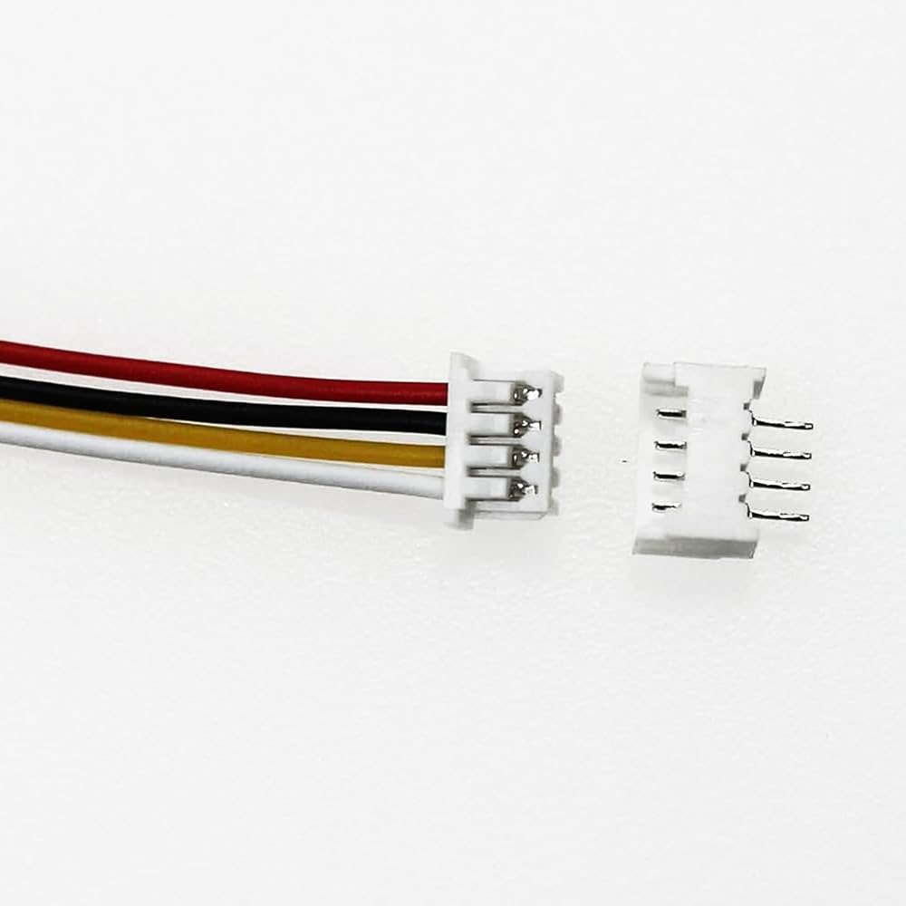 Amazon.com : HSF 20 Sets Mini Micro JST MX 1.25mm 4 Pin Male