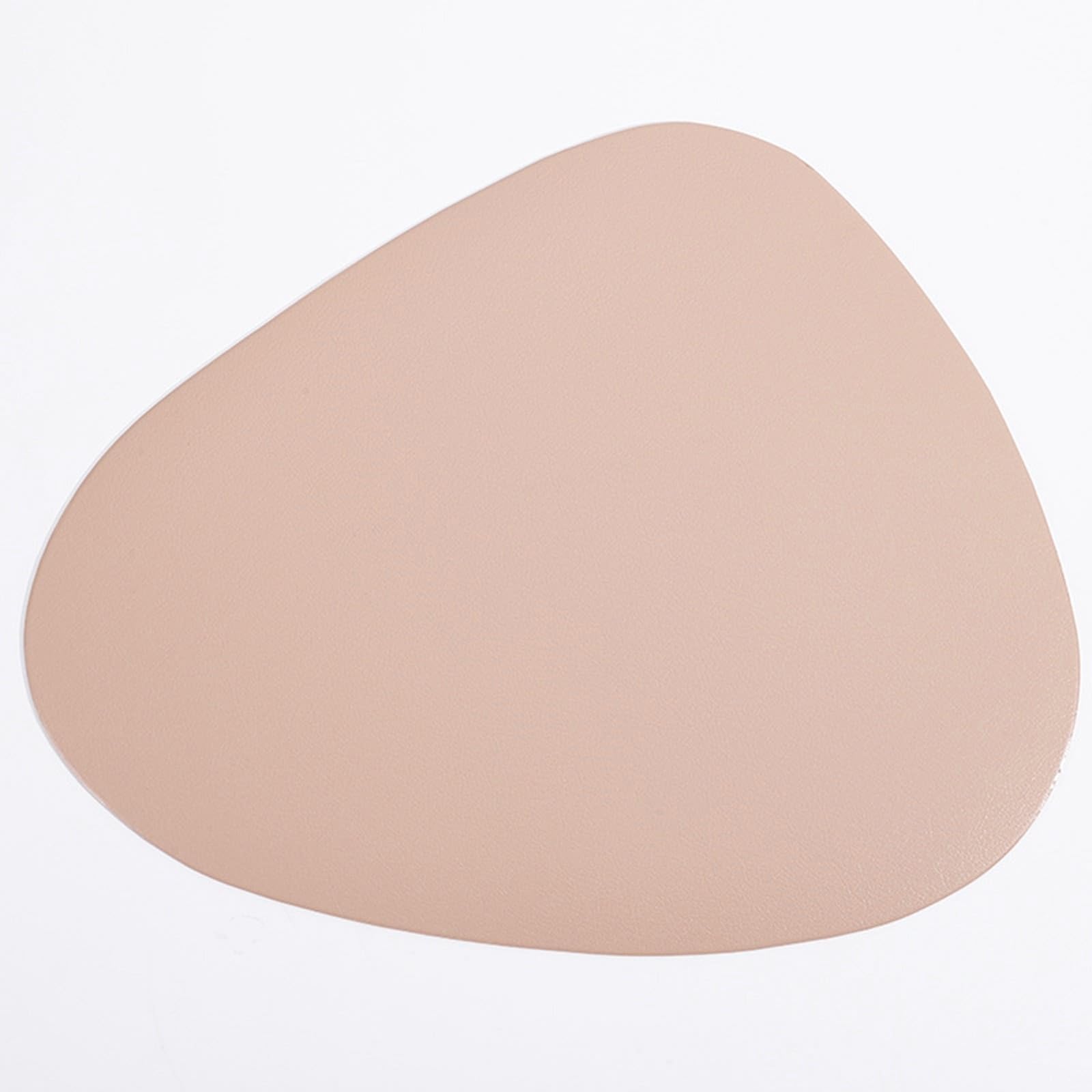 Lot de 10 sets de table en forme de goutte Rose 45 x 36,5 cm Pour cuisine et salle à manger