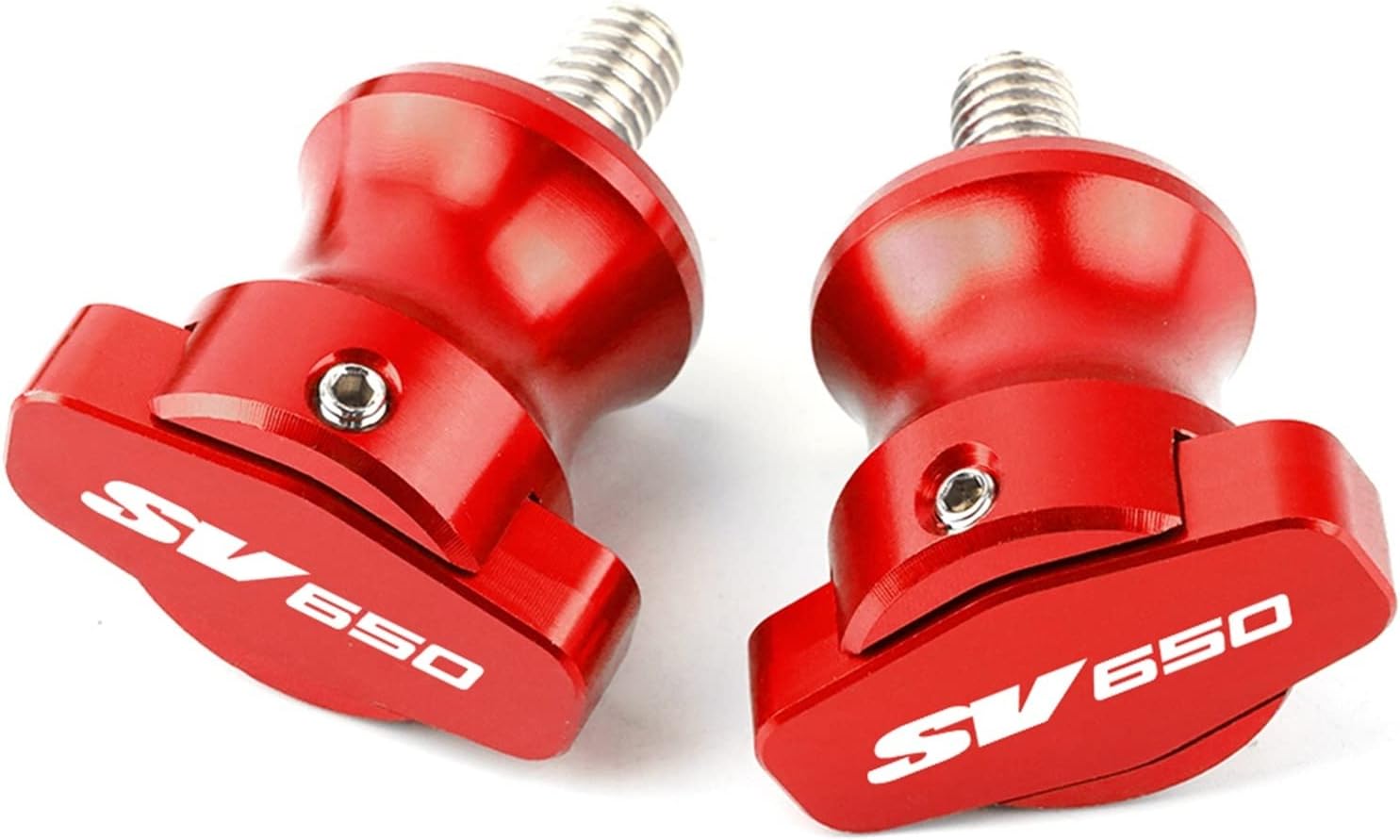 8MM Motorcycle CNC Accessories Stands Screw Sliders Swingarm Spools Slider for Suzuki SV650 SV 650 SV650X 2016 2017 2018 2019 Swing Arm Bracket Screw (Color : OneColor)