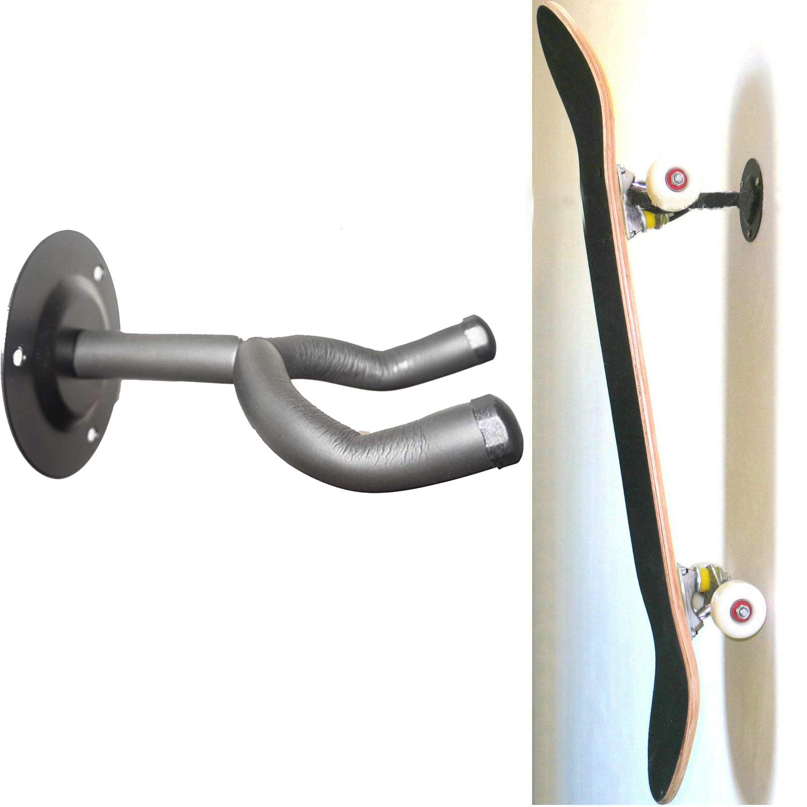 Skateboard Deck Display Wall Mount Hanger Rack Skateboard Wall Hanger Wall Storage Clip Skateboard Wall Rack Wall Mount