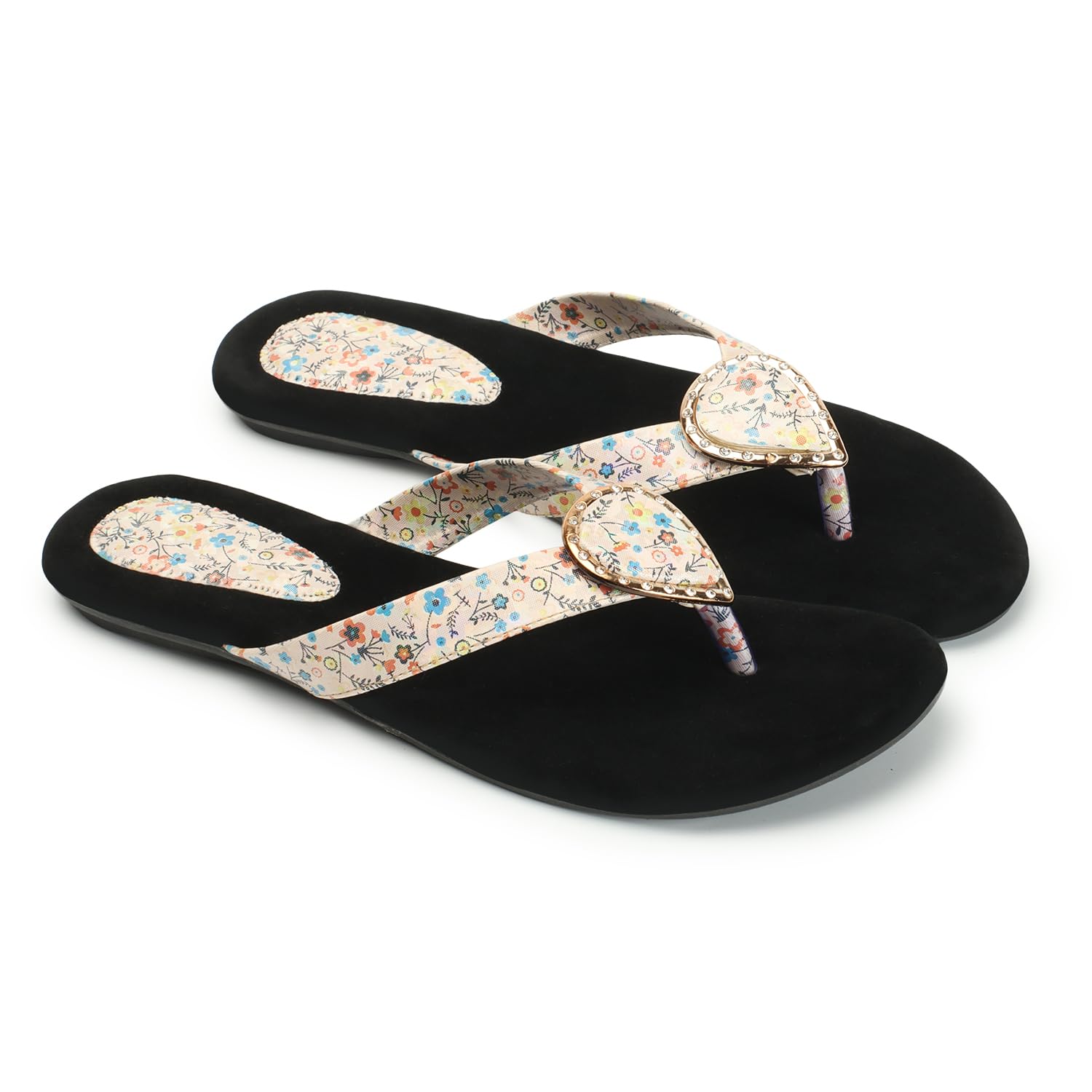 SUKART Womens Buckle Fancy Slipon Slippers Flats (B0CM3JG1WB) Amazon Price History, Amazon Price Tracker