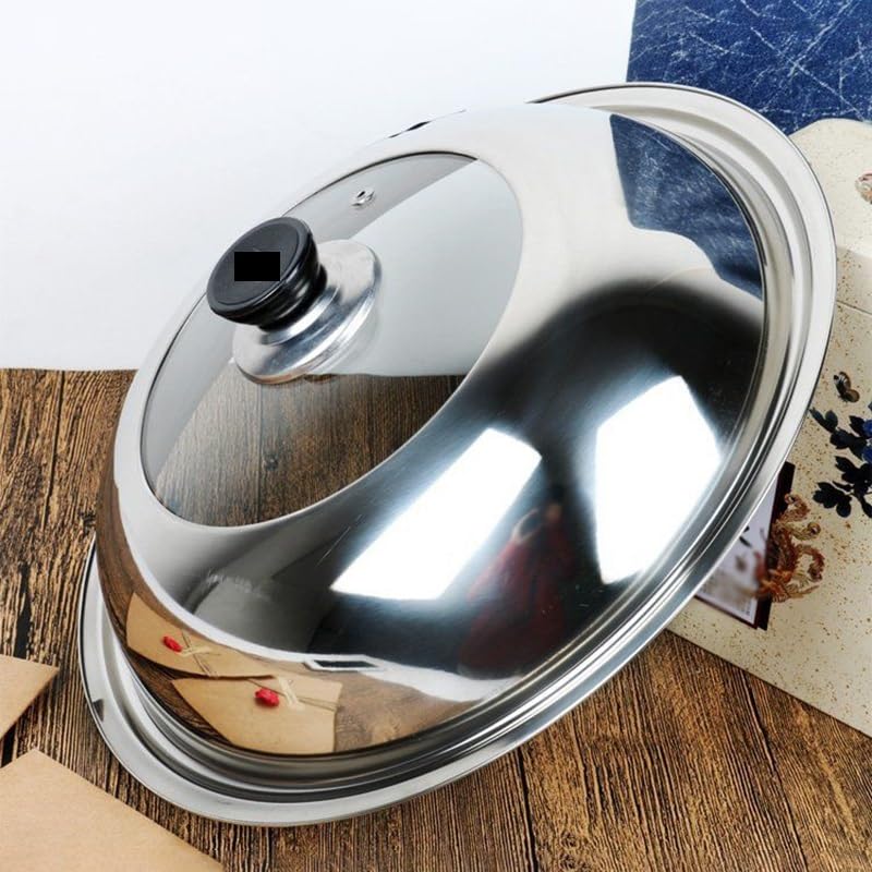 Coperchio for pentola visibile in acciaio inossidabile, accessori for pentole da cucina, ricambio 28 cm(30cm)