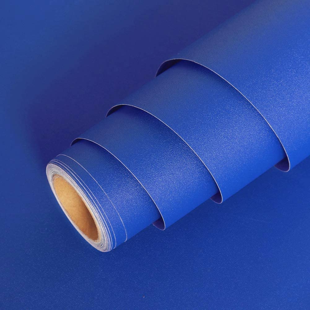SIA VENDORS Matte Wallpaper Peel and Stick Waterproof Self-Adhesive Removable Wall Paper Contact Paper for Cabinets Walls for Kitchen Cabinet Wardrobe Bedroom (24 X 240 Inch, Dark Blue Matte) (B0BWFKQHHQ) Amazon Price History, Amazon Price Tracker