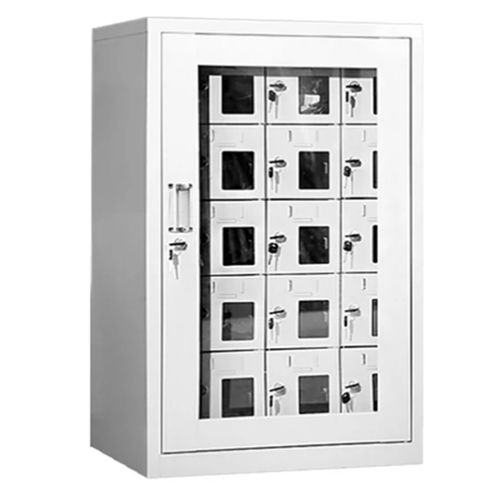Armoire de rangement pour téléphones portables avec double porte de sécurité