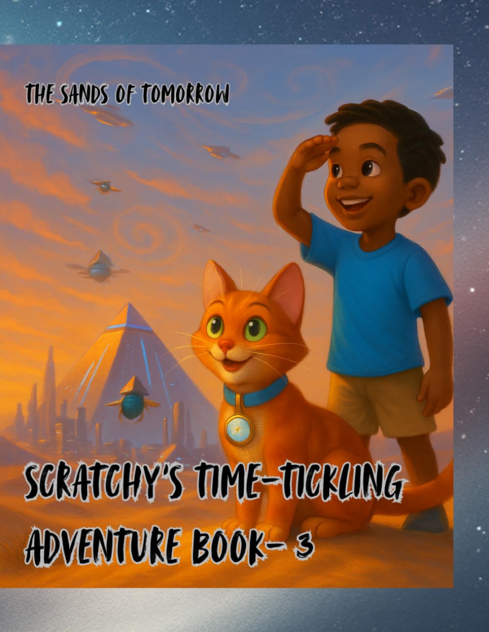 Scratchy’s Time-Tickling Adventure – Book 3: The Sands of Tomorrow