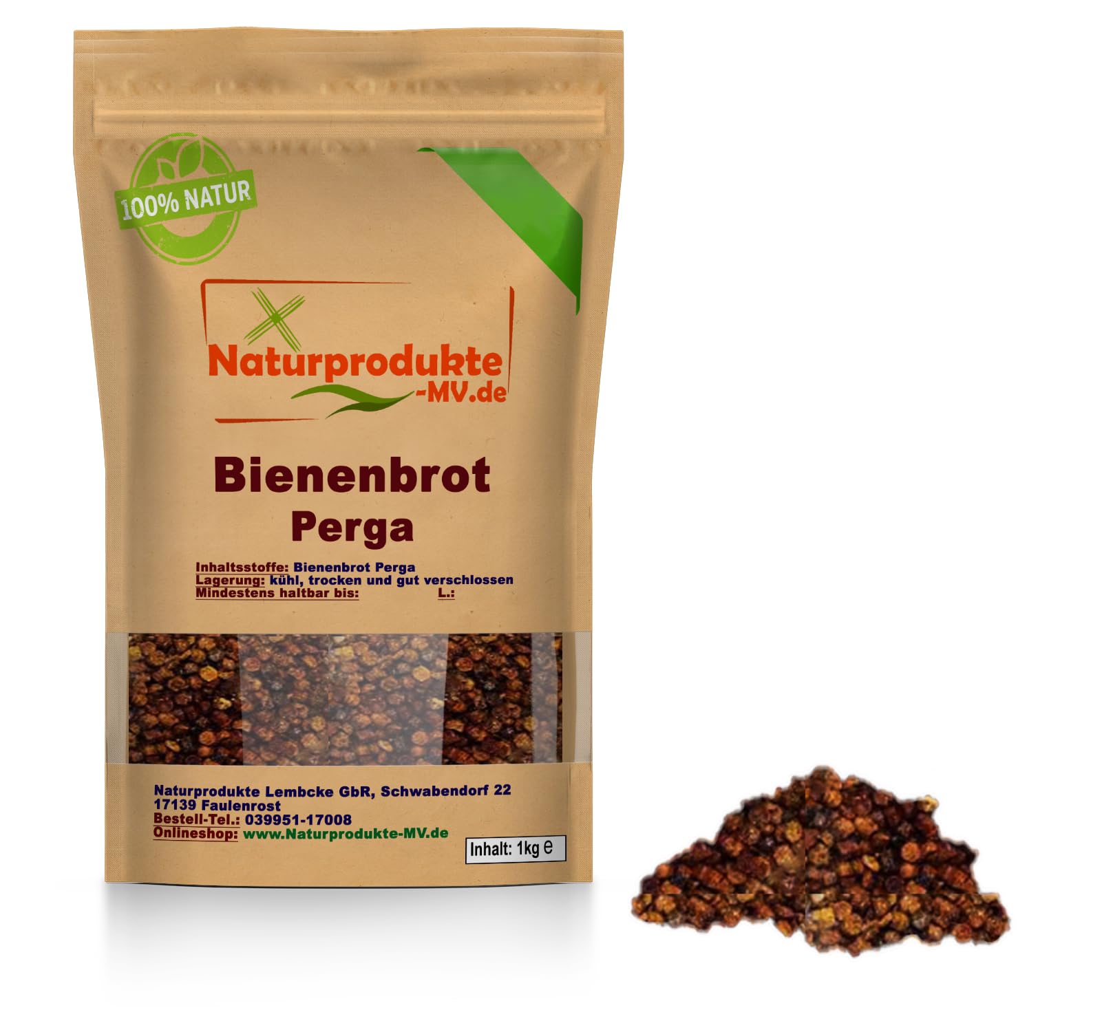 1kg Bienenbrot "Perga"