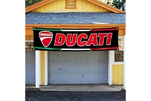 Premium Ducati Flag Motorcycle Racing Car Banner