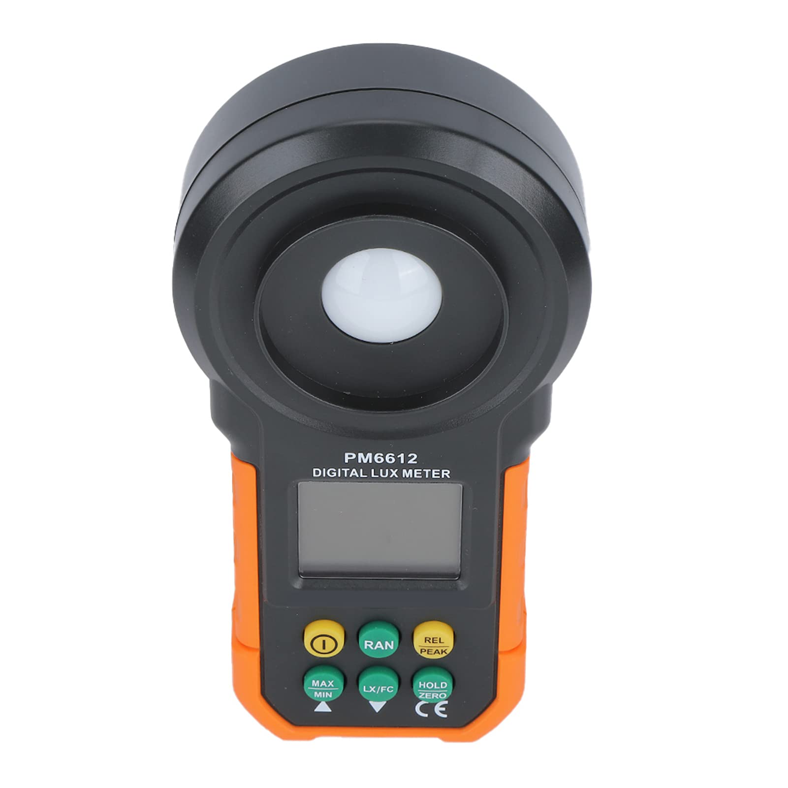 Fdit Luxmetro Digitale Portatile Alta Precisione 0-200000Lx con Range Automatico e Data Hold per Lampade Fluorescenti e Alogenuri Metallici