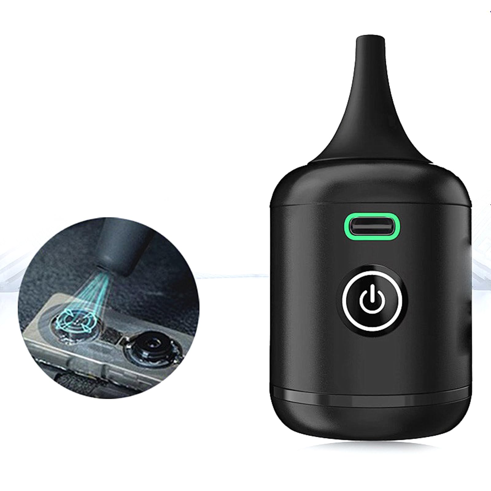 Dispositivo di rimozione dell'aria di raffreddamento a vuoto portatile Velocità regolabile per manutenzione elettronica Circuito di manutenzione Lente fotocamera Cura del circuito