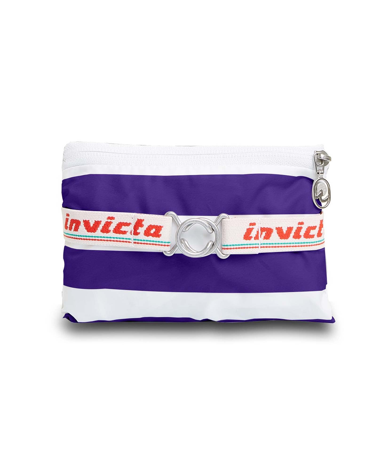 INVICTA Zaino - MINISAC NEXT - Richiudibile e Tascabile - Viaggio & Tempo Libero - Zainetto Uomo Donna a Righe - ICONA - PACKABLE