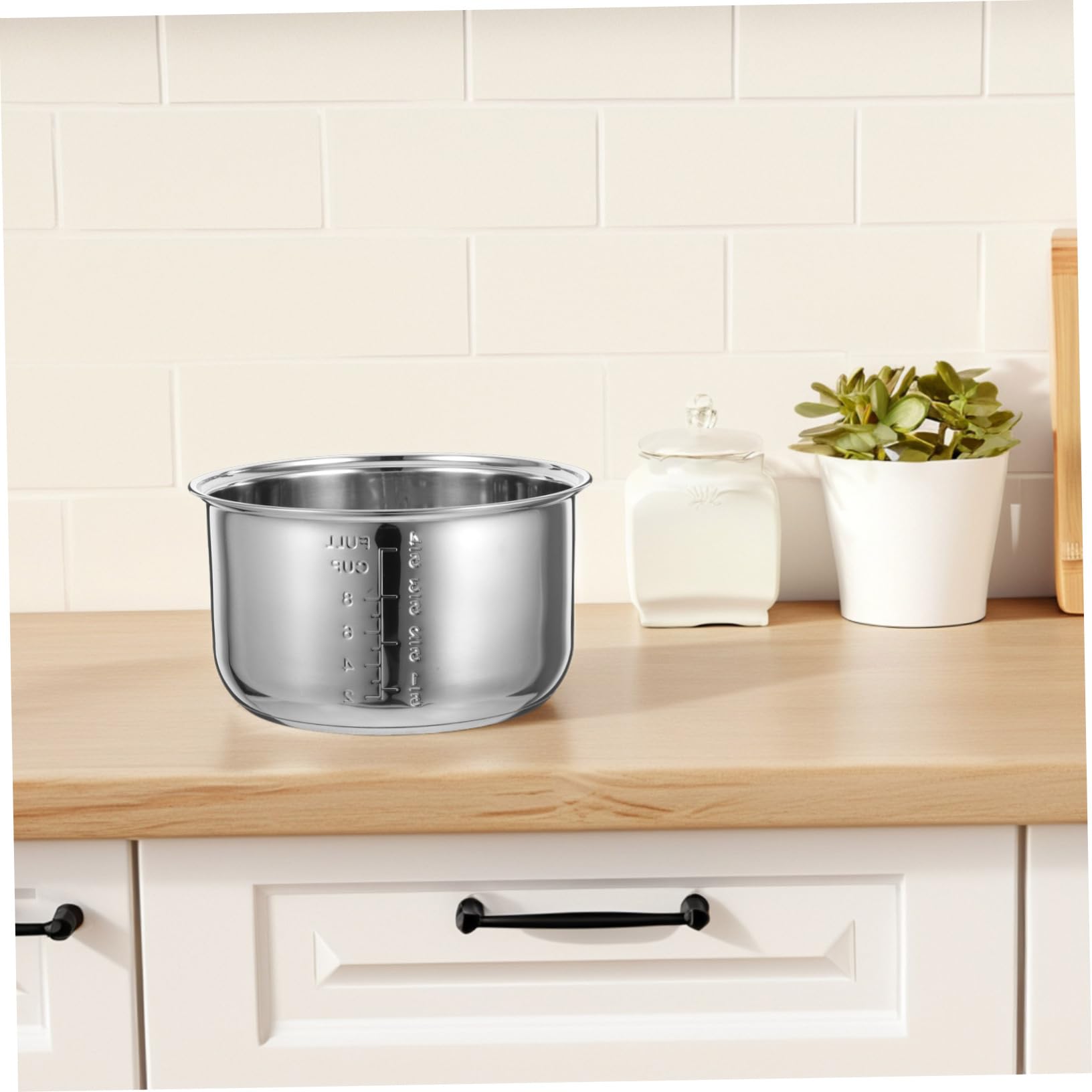 Pot Intérieur De Cuiseur à Riz En Acier Inoxydable, Doublure