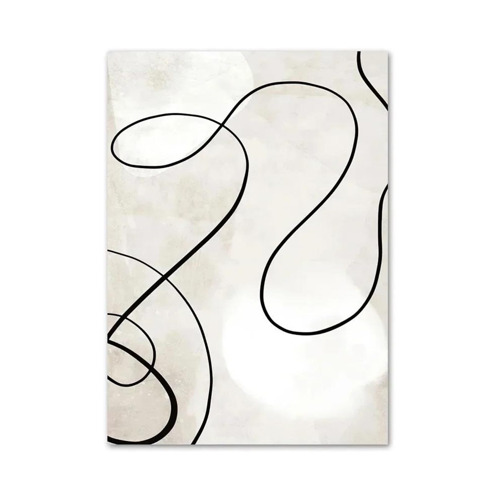 Impression sur toile abstraite XENITE 50x70cm pour salon moderne