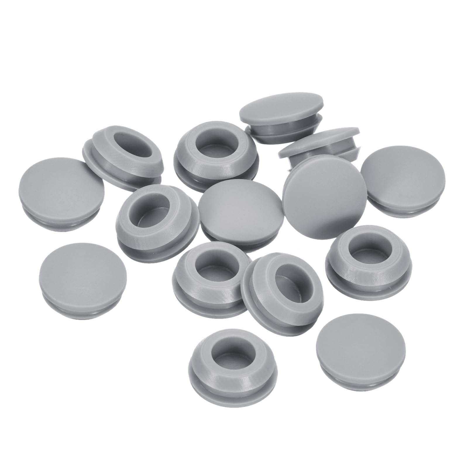 QUARKZMAN 28Pz Tappi in Silicone, Tappi in Gomma in Silicone Tappo Fori 2.5-3mm, Tappi Copriforo per Tubi Metallici, Tappo in Gomma da Laboratorio Mobili, Nero