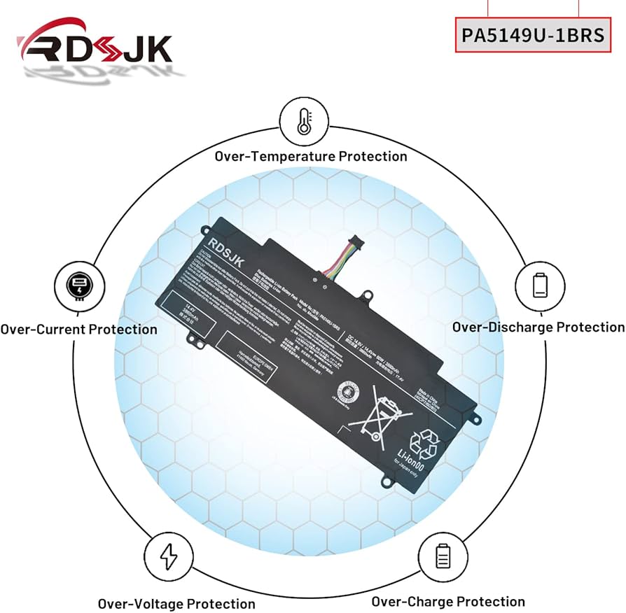 Amazon.com: PA5149U-1BRS PA5149U Laptop Battery for Toshiba Tecra