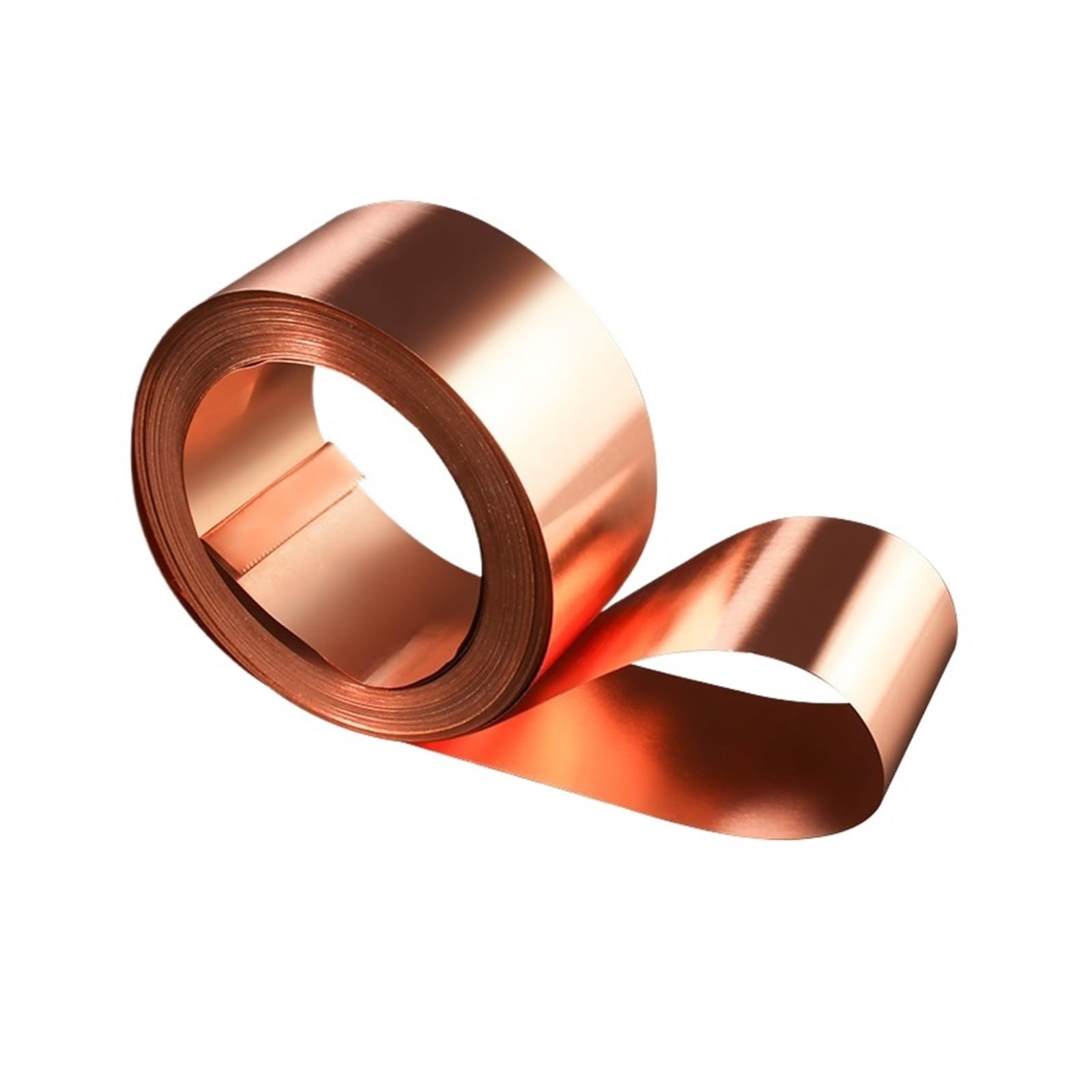 Kupferblechrolle, 99% Pure Cu Metal Sheet Foil Plate Thickness 0.1-8mm Length 50-5000mm Multiple Sizes(0.3x150x150mm)
