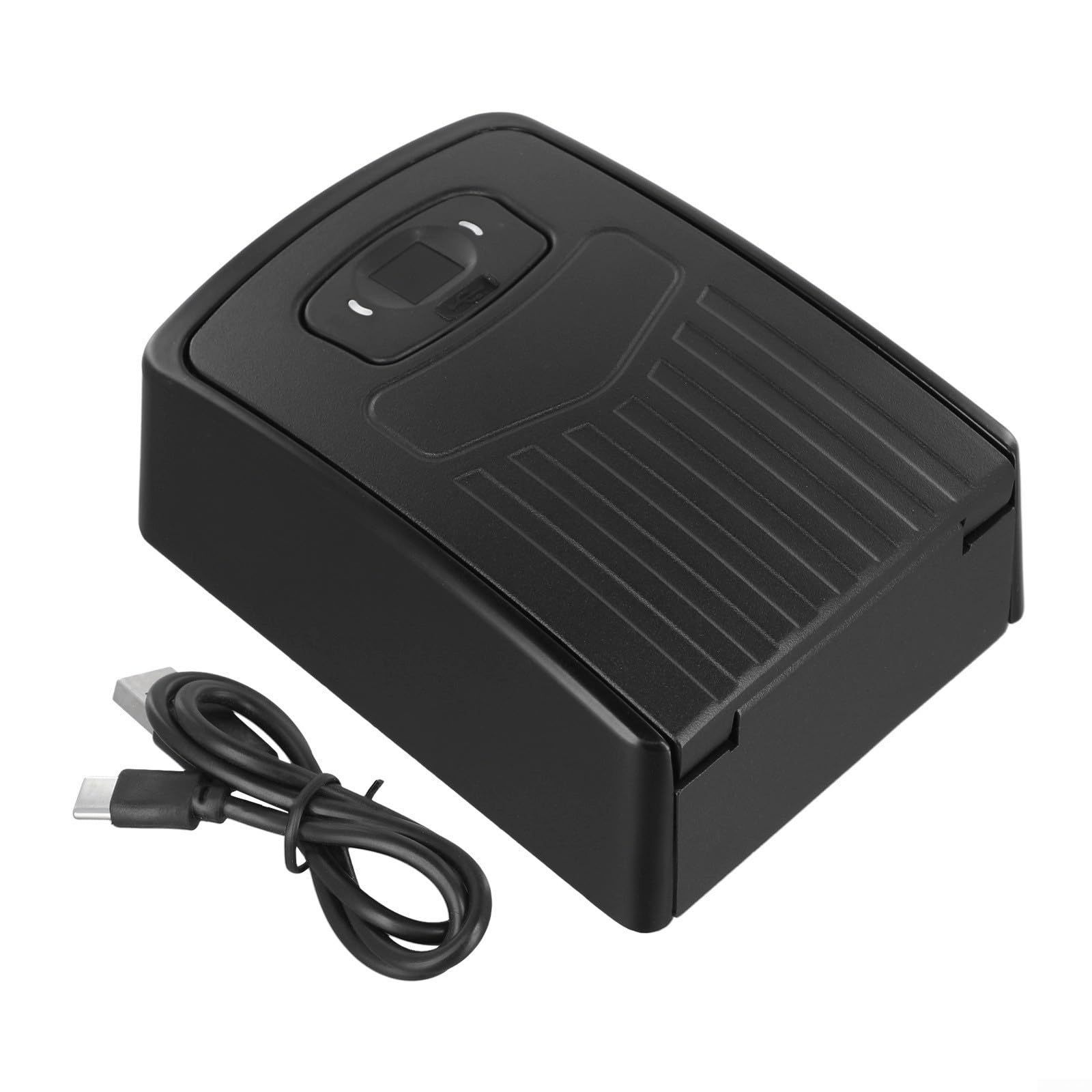 Smart Key Safe - Cassaforte per esterni con scanner di impronte digitali e per integrazione con app tuya, resistente alle intemperie, in metallo, per un accesso sicuro, supporta 10 utenti, facile da