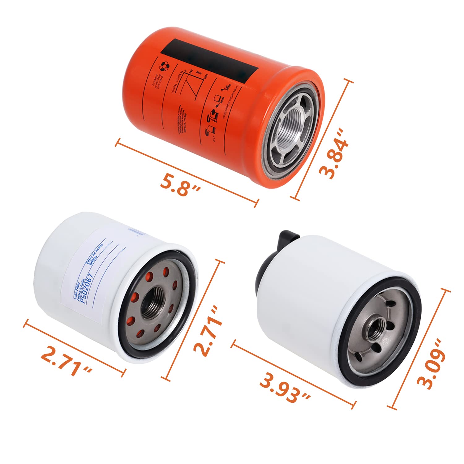 Amazon.com: 6687262 6687263 6677652 6671057 6667352 Filter Service 