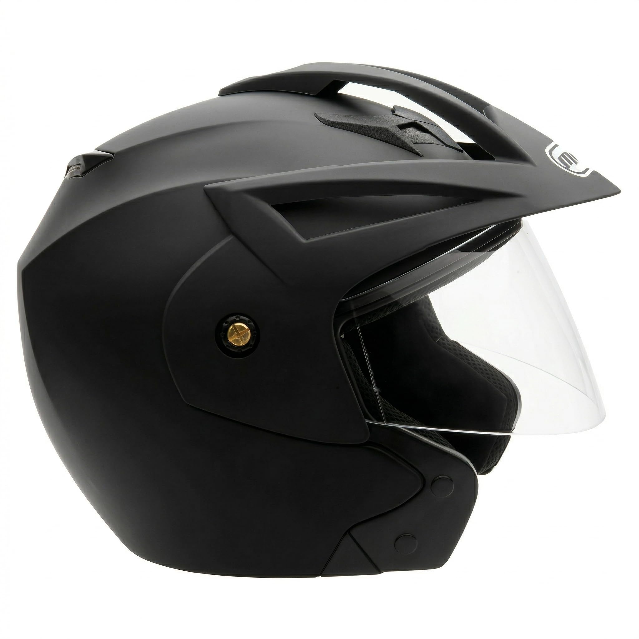 bike helmet models with price Amazon.com: MMG Model 20 Motorcycle Open Face Helmet DOT Street Legal -  Flip Up Clear Visor - Matte Black