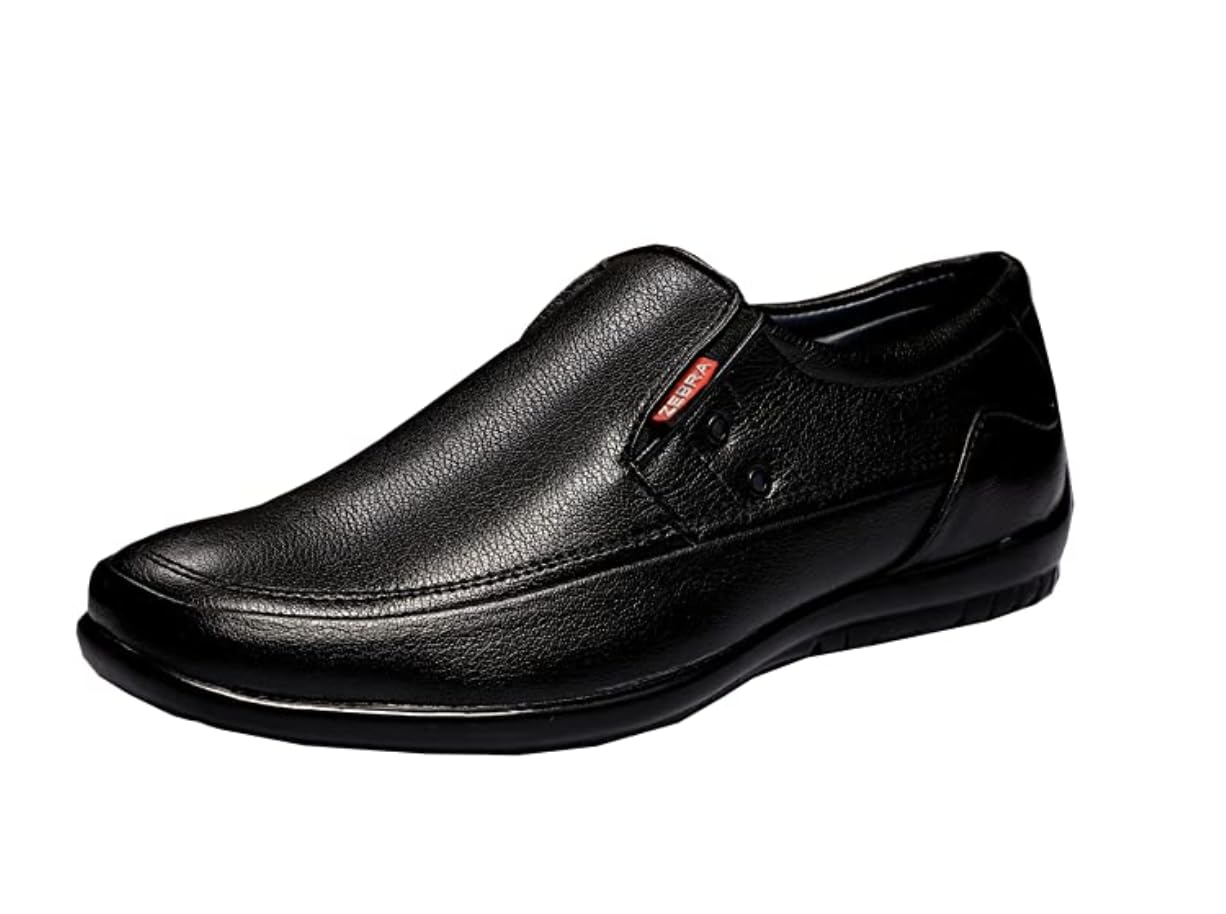 ZEBRA FOOTWEARS (Marswalk Edition Mens Formal Slipoon Shoes. (7) Black (B0CN3N8MFK) Amazon Price History, Amazon Price Tracker