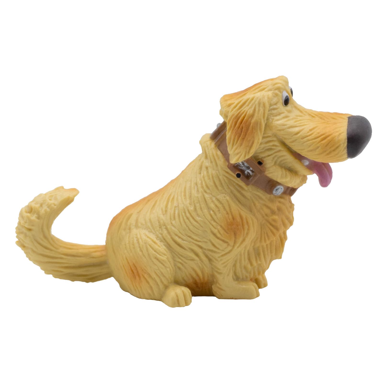 Bullyland 12731 Figurka do Zabawy Pies Dug z Disney Pixar Above, ok. 3,5 cm, Wierna Szczegółom, Nie Zawiera PVC, Optymalna jako Figurka na Tort i Drobny Prezent dla Dzieci od 3 Roku Życia
