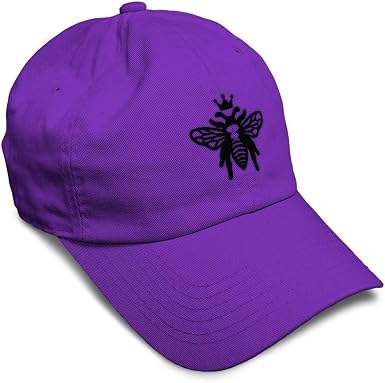 Soft Baseball Cap Black Flying Queen 