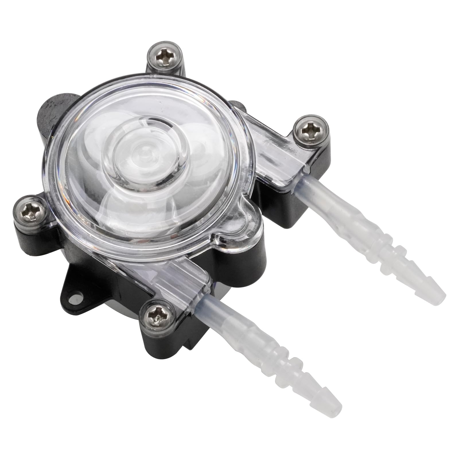 Hoypeyfiy Pompe péristaltique G528 DC 12 V Taille 32 x 23 mm Tuyau 3 x 5 pour expériences en laboratoire Bio-ingénierie etc
