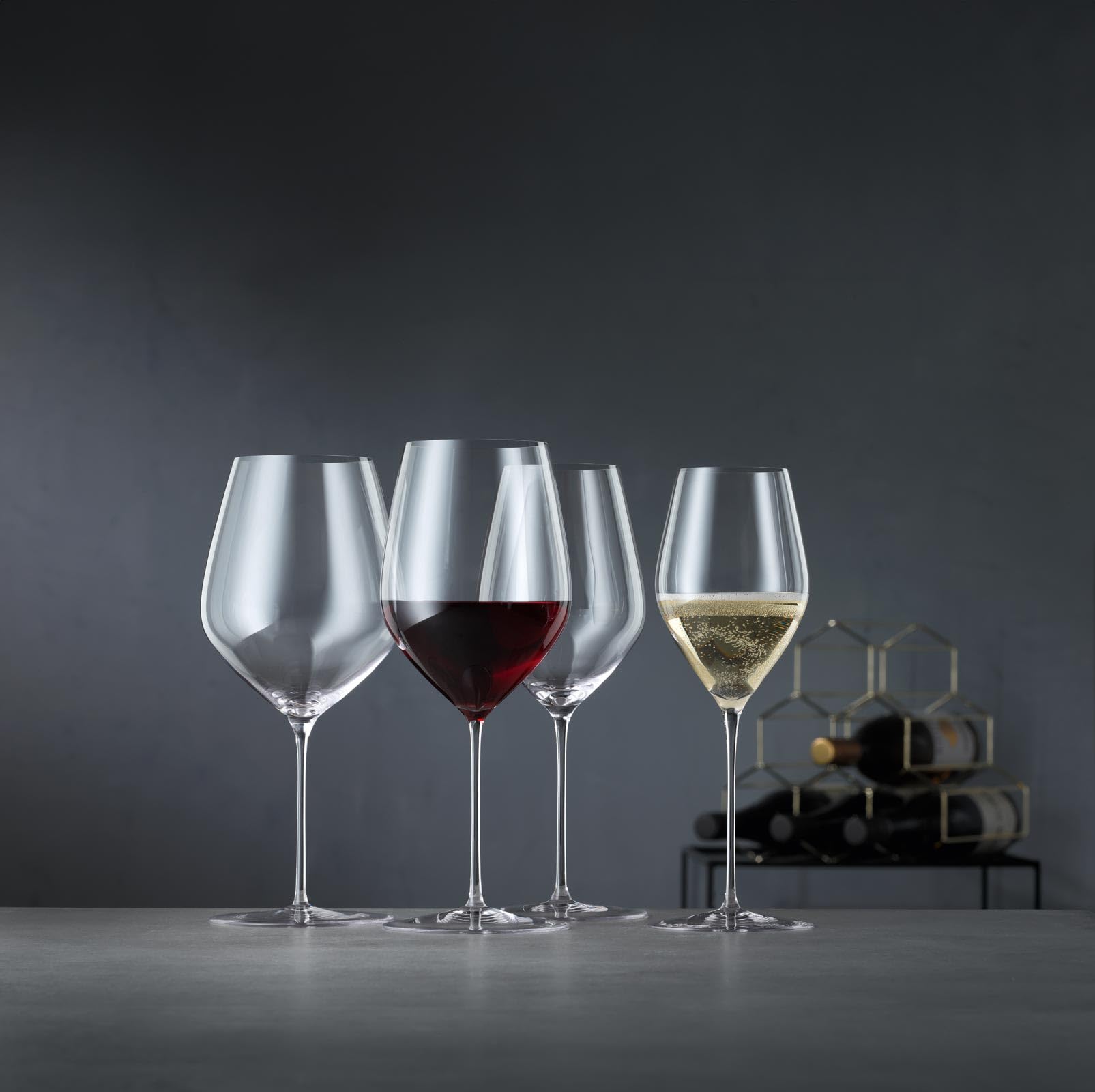 Spiegelau 6-teiliges Universalgläser-Set, Weingläser, Kristallglas, 510 ml, Hi-Lite