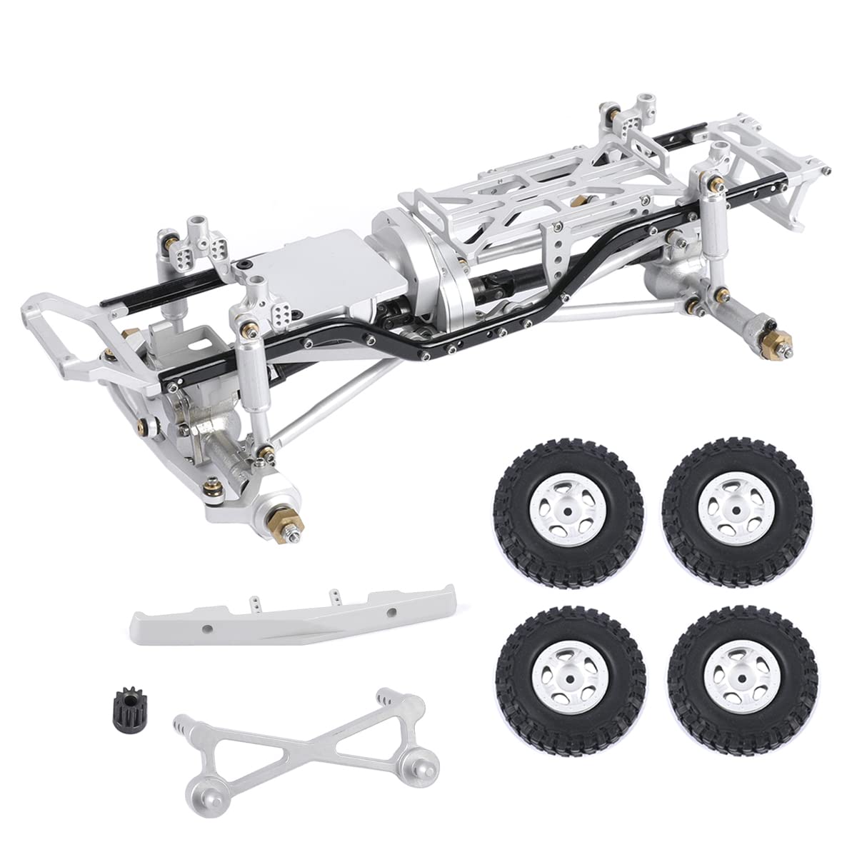 Amazon.com: RZXYLRC Aluminum Complete Frame Chassis Assembled kit
