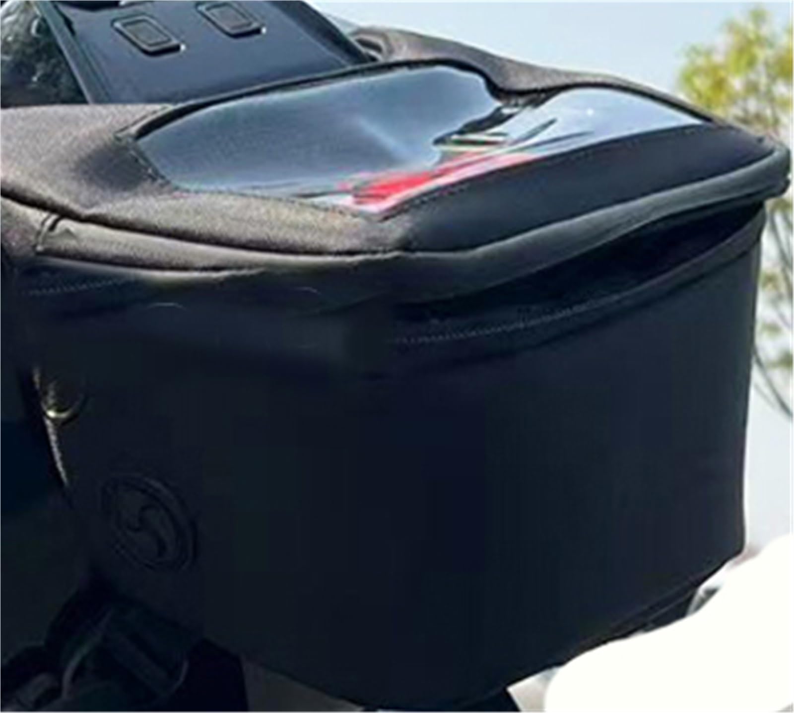 Für X-ADV750 X-ADV 750 2017 2018 2019 2020 2021 2022 2023 2024 2025Motorrad Vorne Navigation Taschen Schwarz Telefon Lagerung Tasche