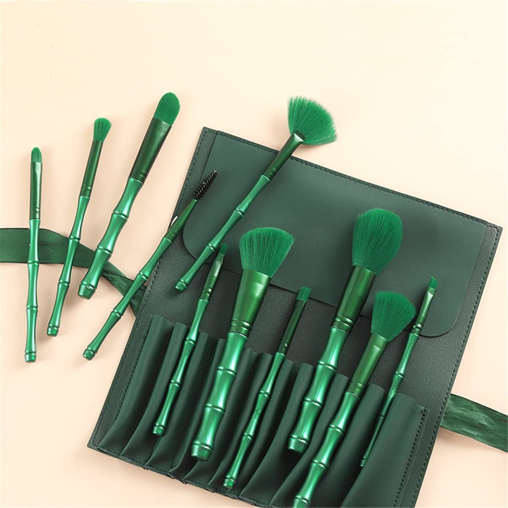 Juego de 11 brochas de Maquillaje, brochas de Pelo Suave, brochas para Rubor, Polvos Sueltos, brochas para Sombras de Ojos, Juego de brochas de Maquillaje, Accesorios de Maquillaje