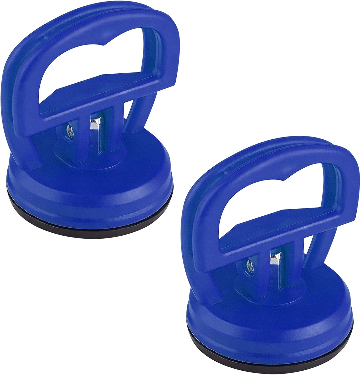 2PCS Car Dent Puller, Dent Remover Tool for Car, Suction Cup Car Dent Puller Kit with Handle, Auto Body Small Dent Remover Puller for Phone Screen Removal, Objects Moving and Lifting (Blue)