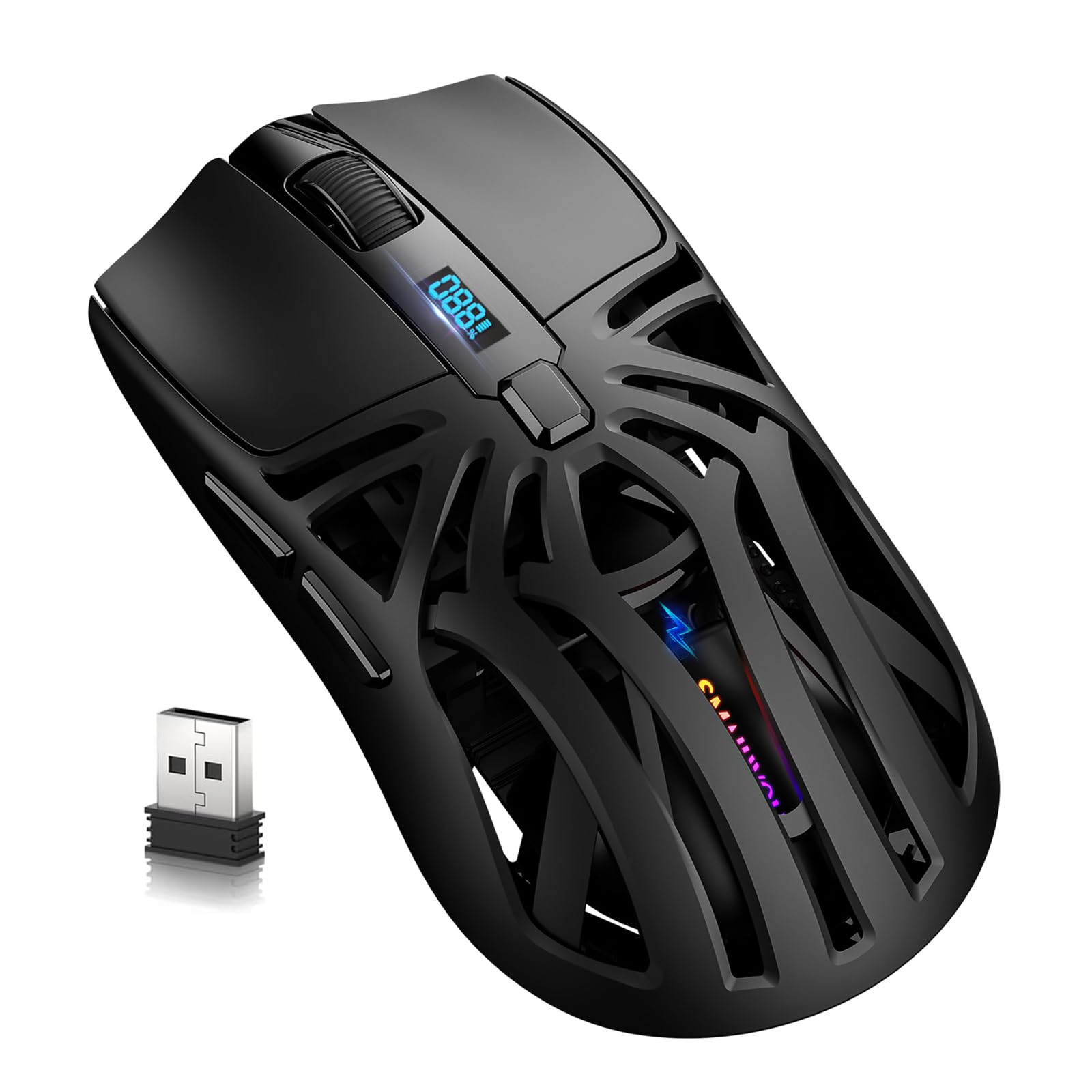 Amazon.com: Wireless Gaming Mouse, 10000 DPI, Tri-Mode 2.4
