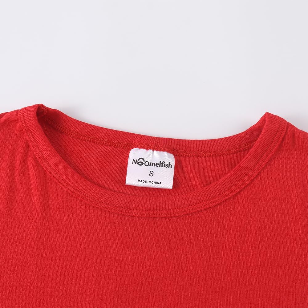 Noomelfish Girls Peplum Tunic Tops Cute Long Sleeve Shirts Blouses (5-12 Years) - Image 4