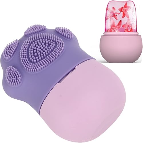 Miniatura 4 de Rodillo de cara de hielo, molde cubos titular cuidado de la piel kit facial hielo cara icer mo