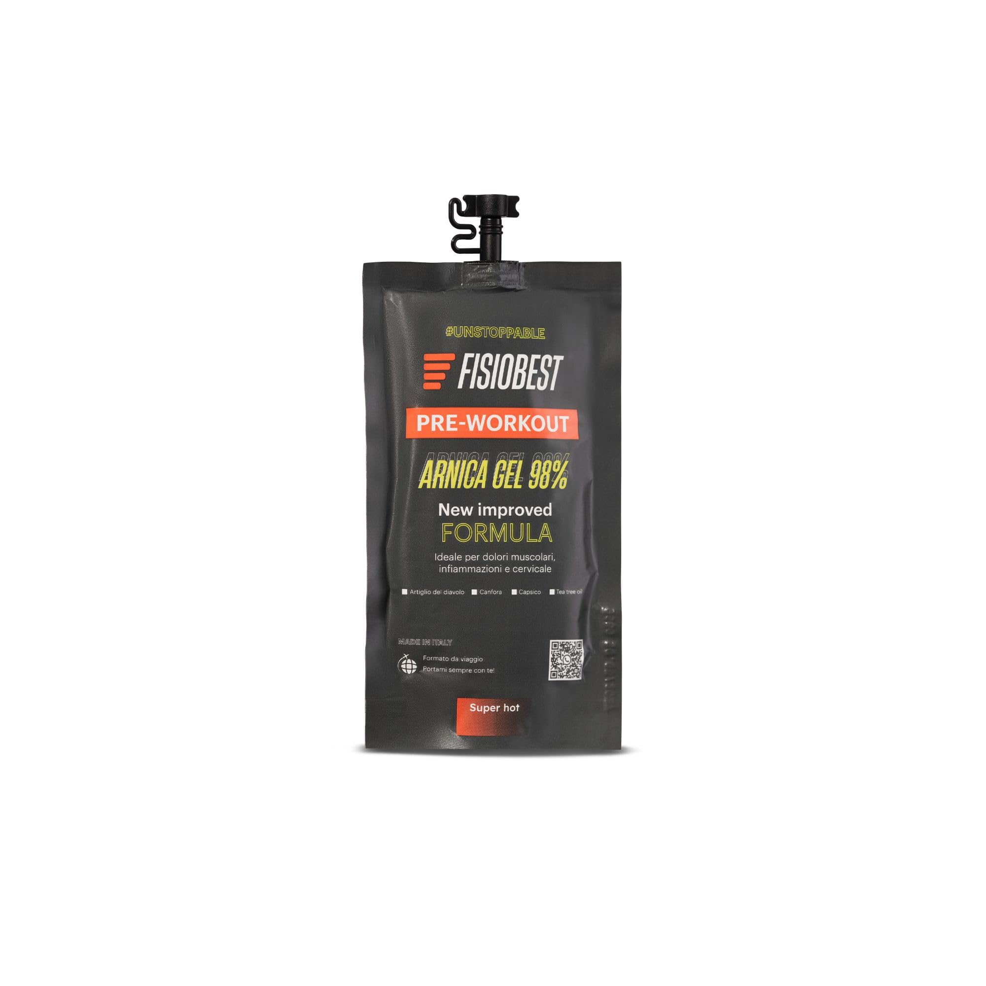 Arnica para caballos uso humano extra fuerte 98%, 500 ml efecto frío + 50 ml efecto calor, gel árnica fuerte de acción intensa, para masaje de músculos – Fabricado en Italia Fisiobest
