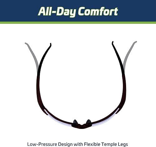 Miniatura 6 de JORESTECH Anteojos de seguridad, ANSI Z87+ gafas de seguridad policarbonatadas resistentes a los impactos para protección ocular, paquete de 12