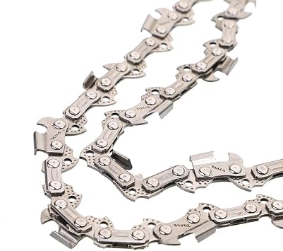 2pcs Chainsaw Chain 16 Inch - 3/8'' Pitch - 56 Driver Links - 0.050''(1.3mm) Gauge,Replacement Chain fits for Oregon Titan TTL758CHN, Einhell GH-EC 2040, McCulloch, Black & Decker Chainsaws