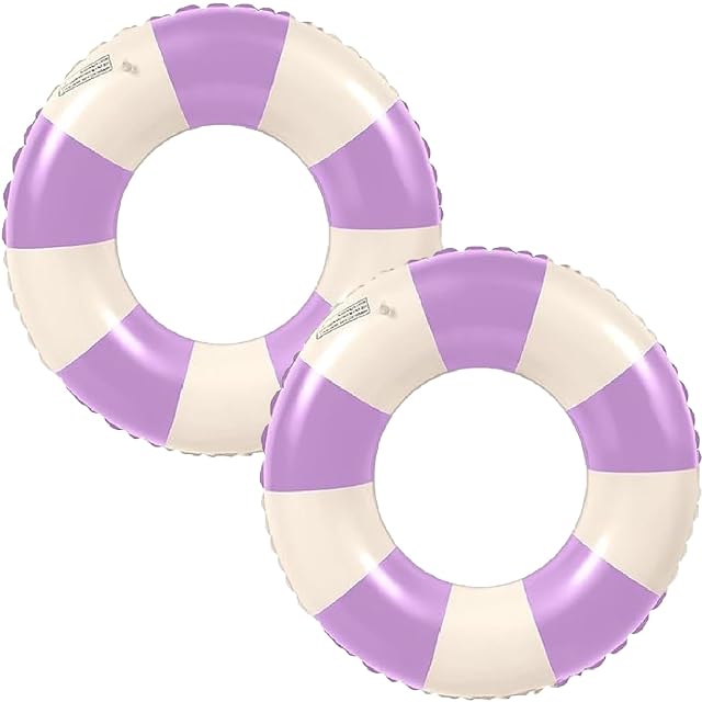2 Piezas de Anillo de Natación, Colchón de Aire, Flotador de Piscina Inflable